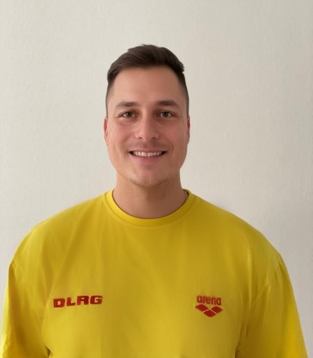 Trainer Rettungsschwimmer U25, Lehrscheininhaber, stellvertretender Vorsitzender: Sebastian Mehnert